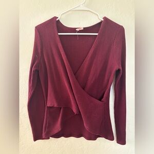 Long Sleeve Crossover top
